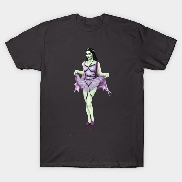 ☿ - Lily Munster - LOH T-Shirt by imbeta